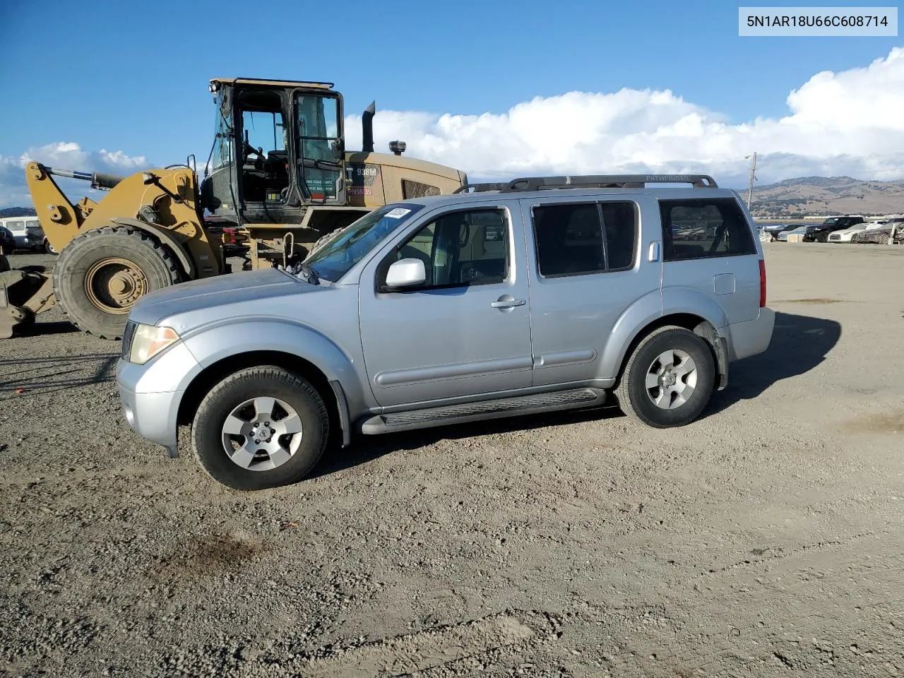 2006 Nissan Pathfinder Le VIN: 5N1AR18U66C608714 Lot: 78500504