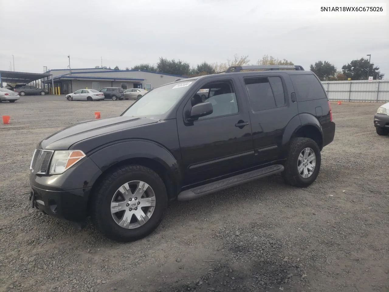 2006 Nissan Pathfinder Le VIN: 5N1AR18WX6C675026 Lot: 79063484