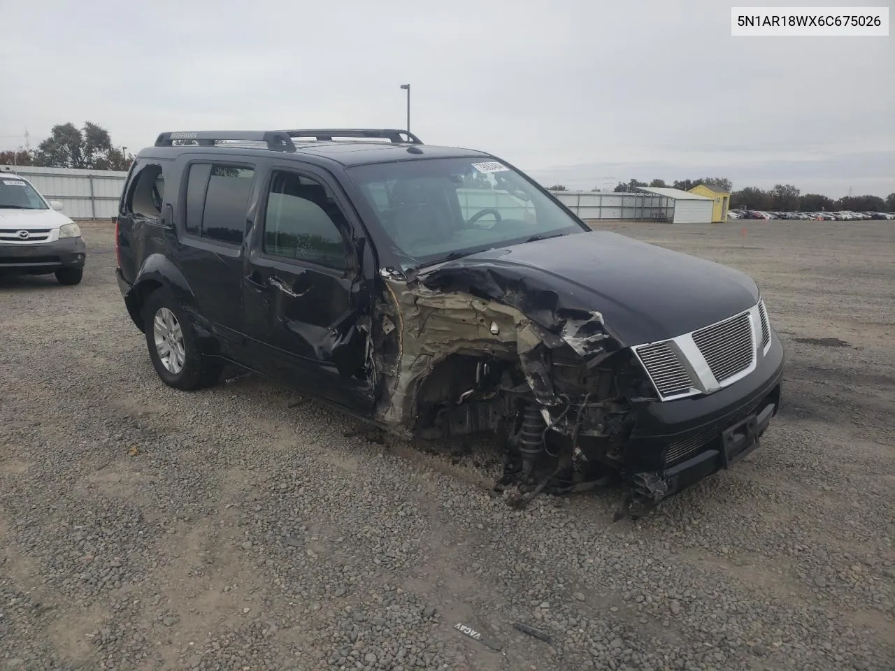 2006 Nissan Pathfinder Le VIN: 5N1AR18WX6C675026 Lot: 79063484