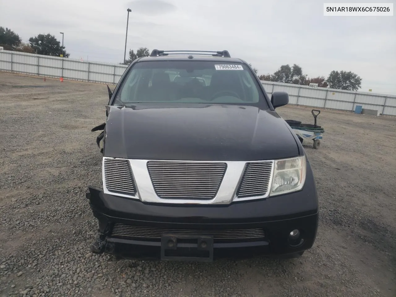 2006 Nissan Pathfinder Le VIN: 5N1AR18WX6C675026 Lot: 79063484