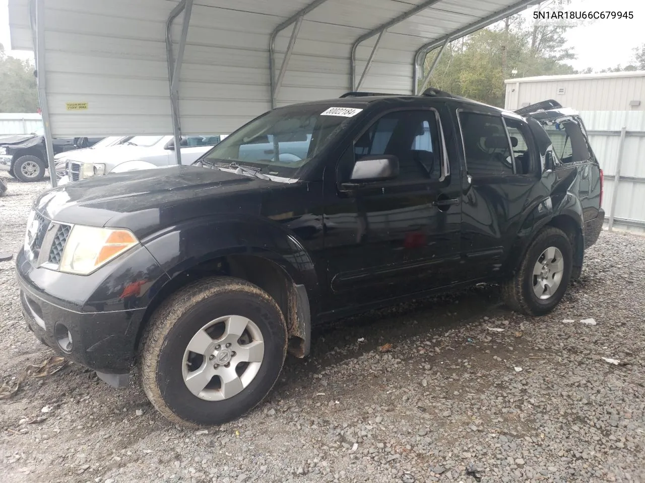 2006 Nissan Pathfinder Le VIN: 5N1AR18U66C679945 Lot: 80022184