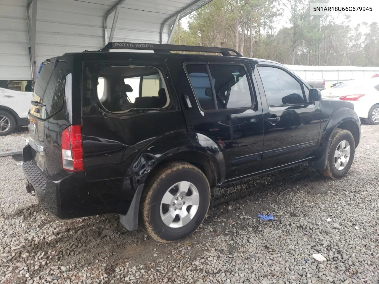 2006 Nissan Pathfinder Le VIN: 5N1AR18U66C679945 Lot: 80022184