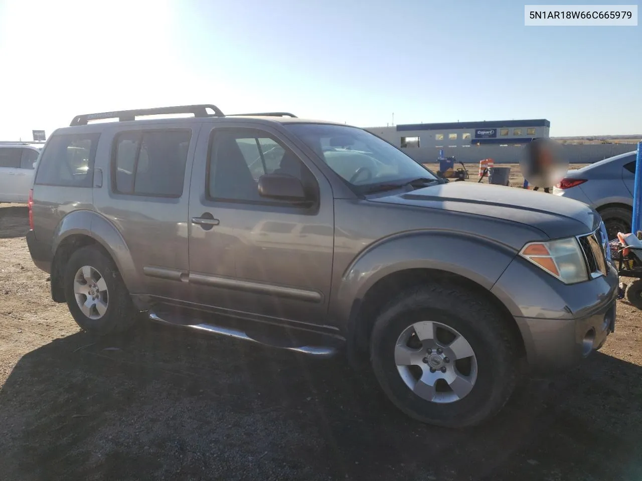 2006 Nissan Pathfinder Le VIN: 5N1AR18W66C665979 Lot: 80787554