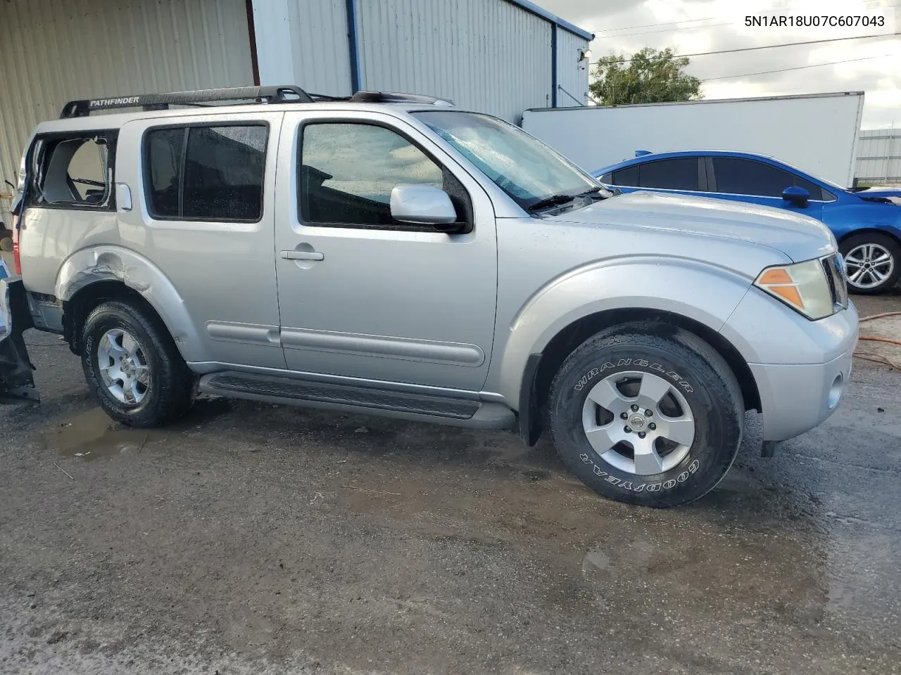 2007 Nissan Pathfinder Le VIN: 5N1AR18U07C607043 Lot: 67702624