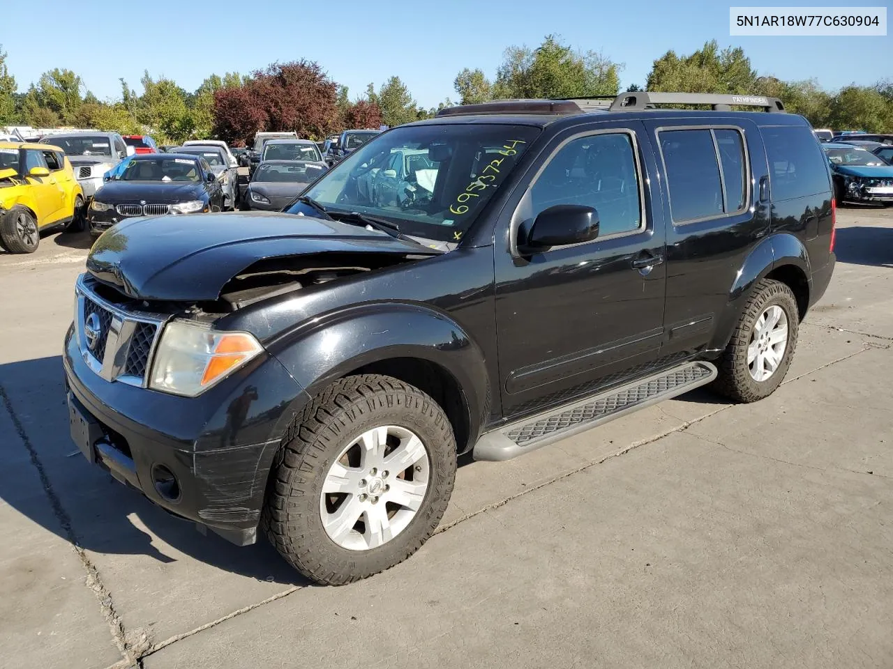 2007 Nissan Pathfinder Le VIN: 5N1AR18W77C630904 Lot: 69537264