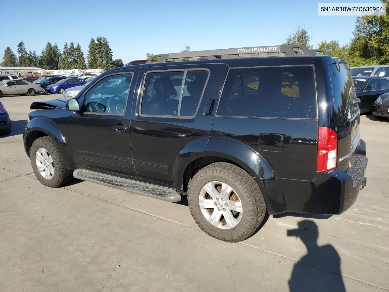 2007 Nissan Pathfinder Le VIN: 5N1AR18W77C630904 Lot: 69537264