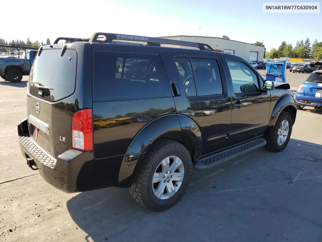 2007 Nissan Pathfinder Le VIN: 5N1AR18W77C630904 Lot: 69537264