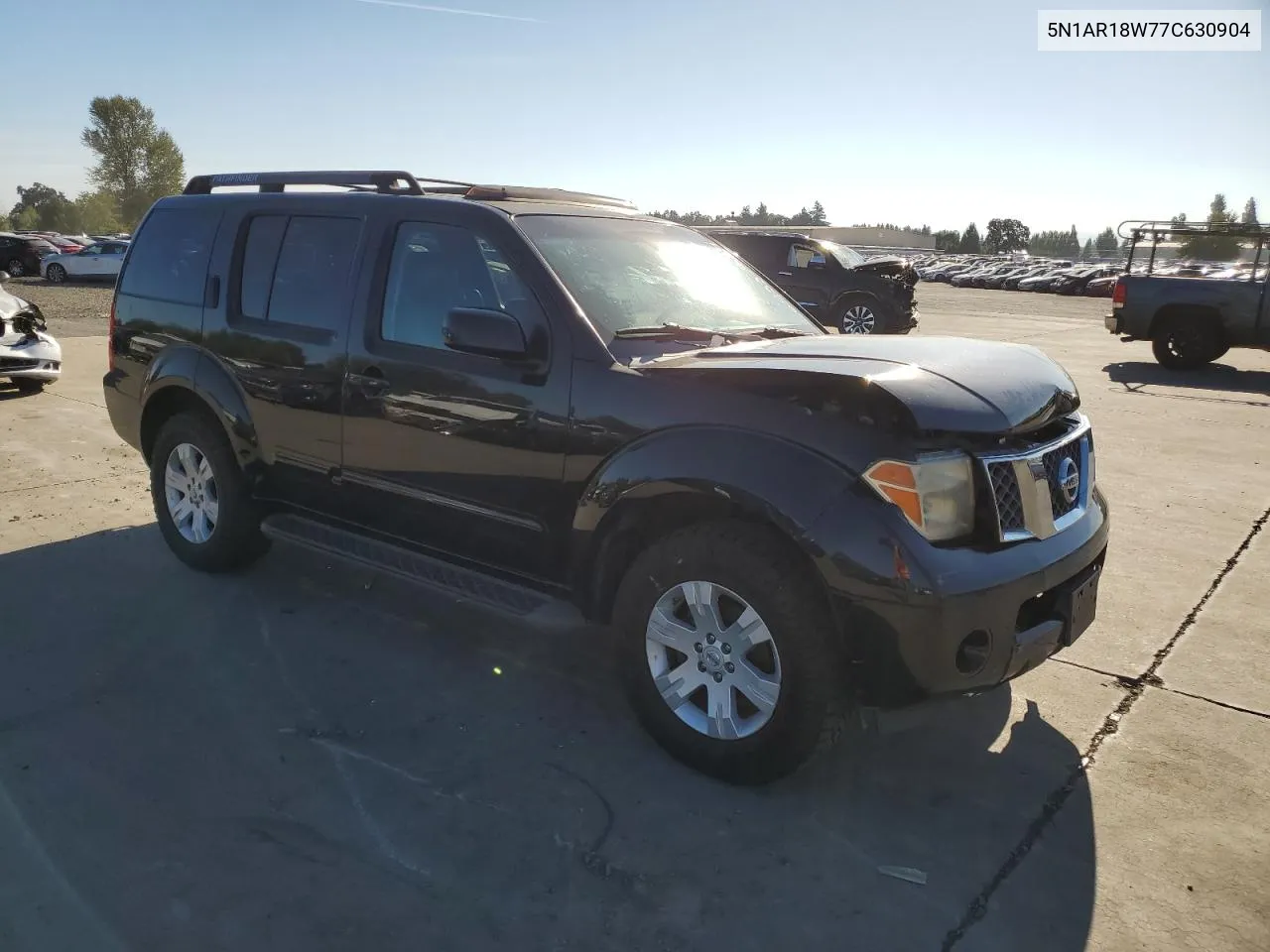 2007 Nissan Pathfinder Le VIN: 5N1AR18W77C630904 Lot: 69537264