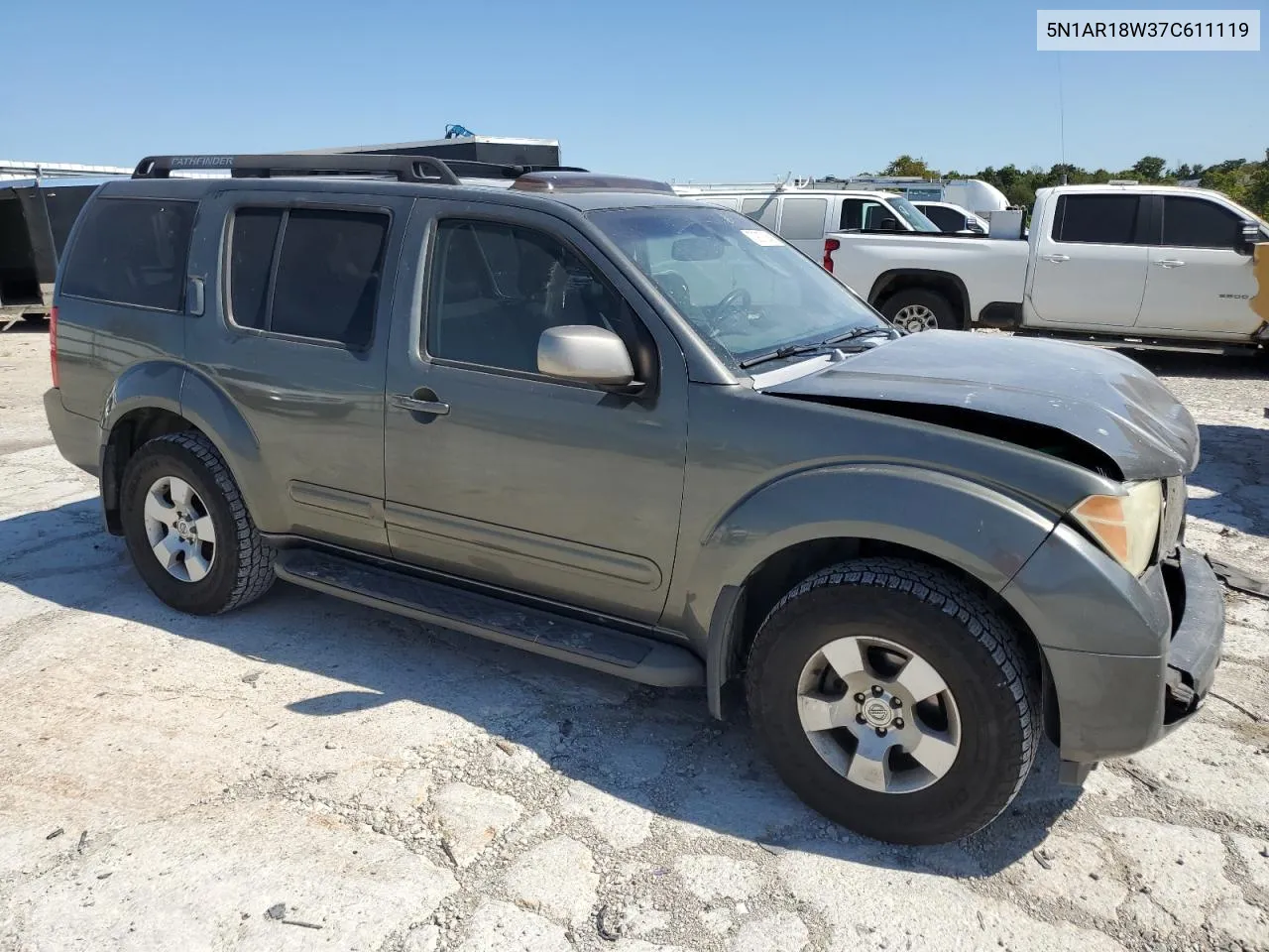 5N1AR18W37C611119 2007 Nissan Pathfinder Le