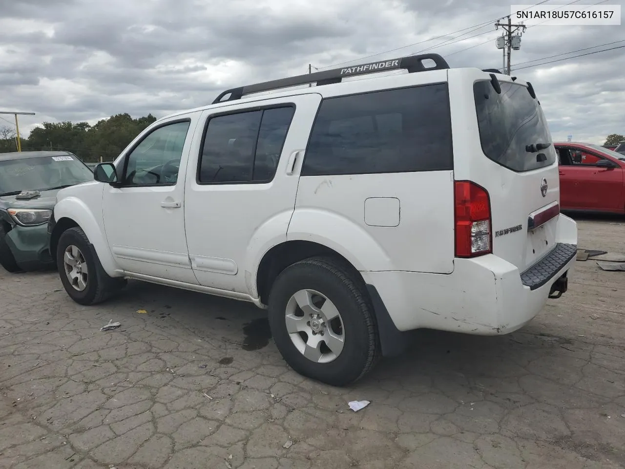 5N1AR18U57C616157 2007 Nissan Pathfinder Le