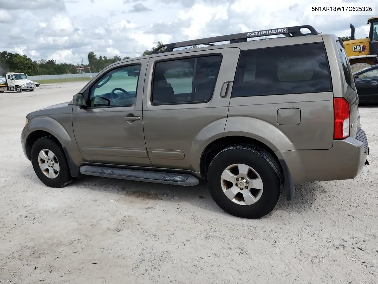 2007 Nissan Pathfinder Le VIN: 5N1AR18W17C625326 Lot: 73281764