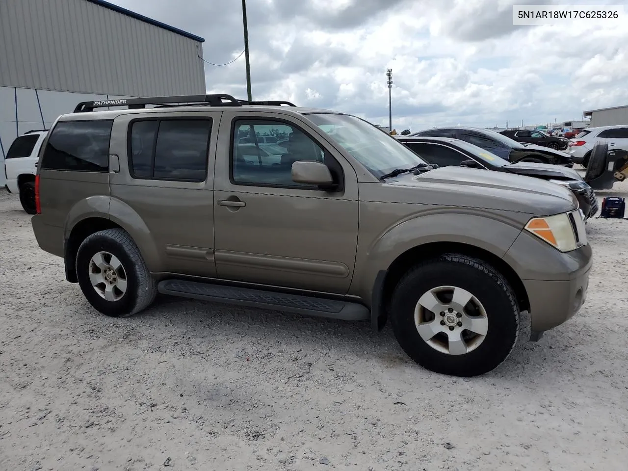 2007 Nissan Pathfinder Le VIN: 5N1AR18W17C625326 Lot: 73281764