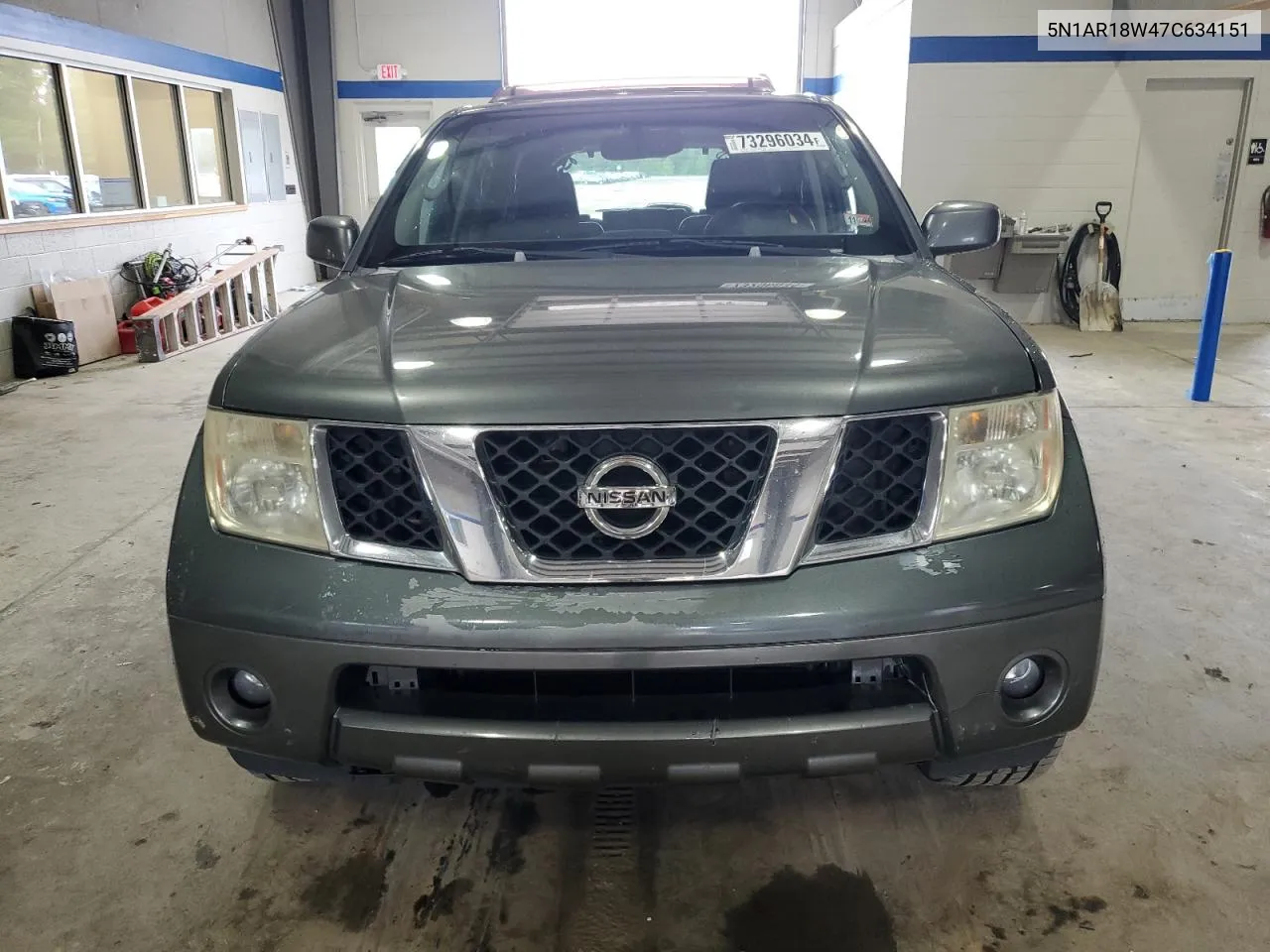 2007 Nissan Pathfinder Le VIN: 5N1AR18W47C634151 Lot: 73296034