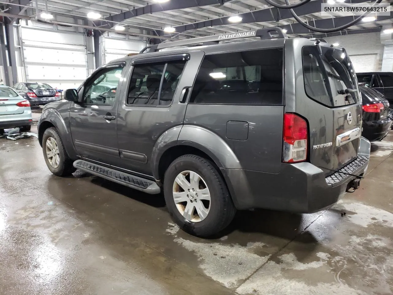 2007 Nissan Pathfinder Le VIN: 5N1AR18W57C643215 Lot: 73506414