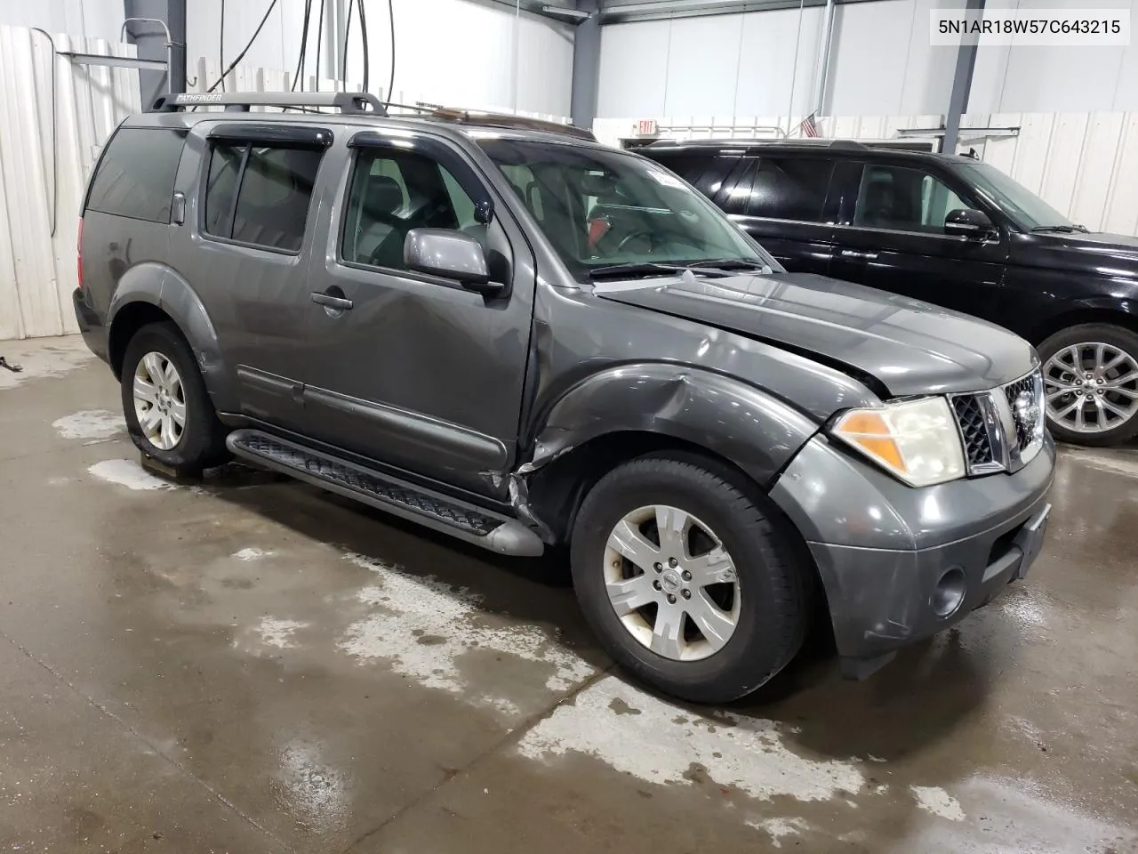 2007 Nissan Pathfinder Le VIN: 5N1AR18W57C643215 Lot: 73506414