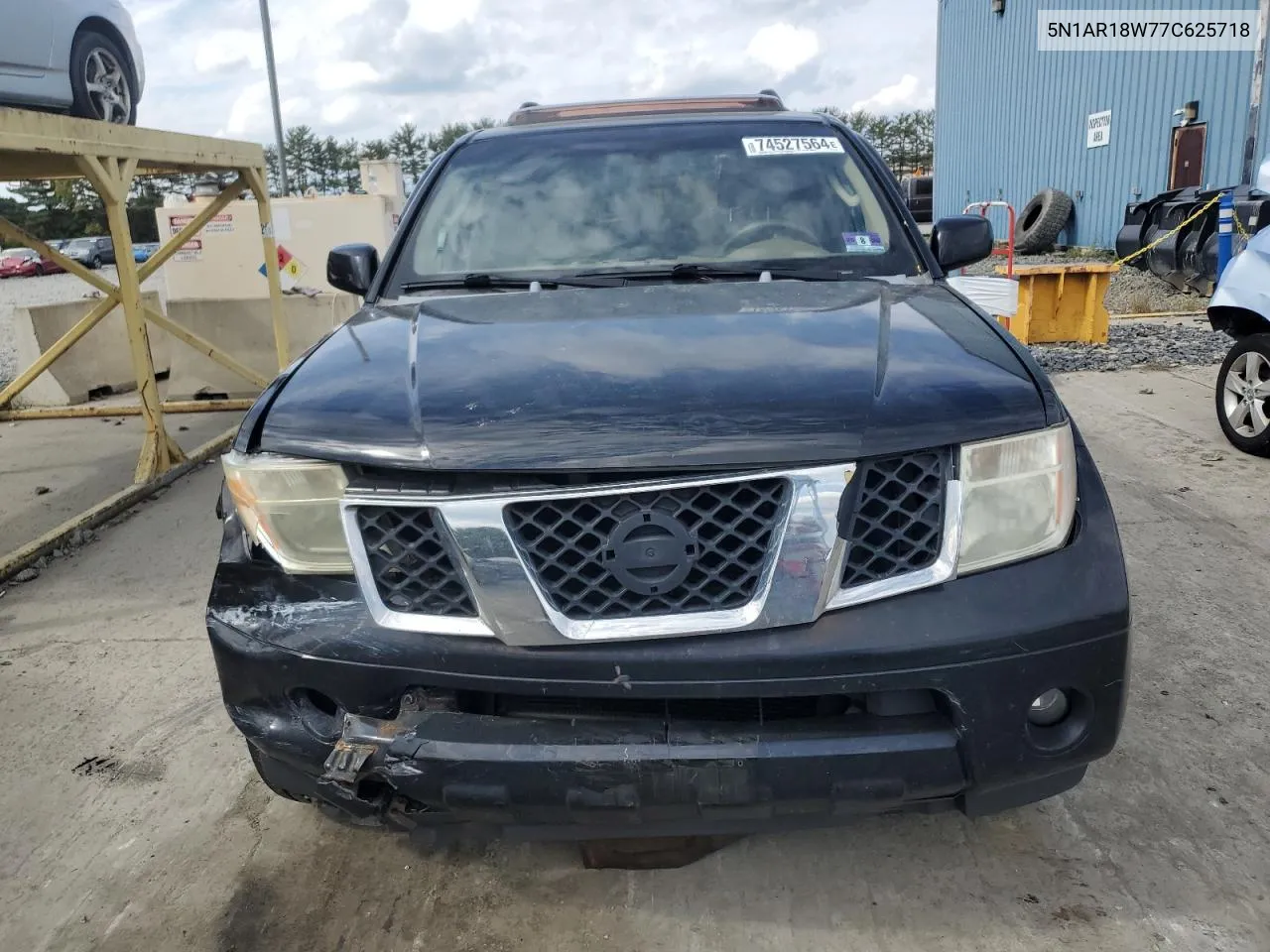 2007 Nissan Pathfinder Le VIN: 5N1AR18W77C625718 Lot: 74527564