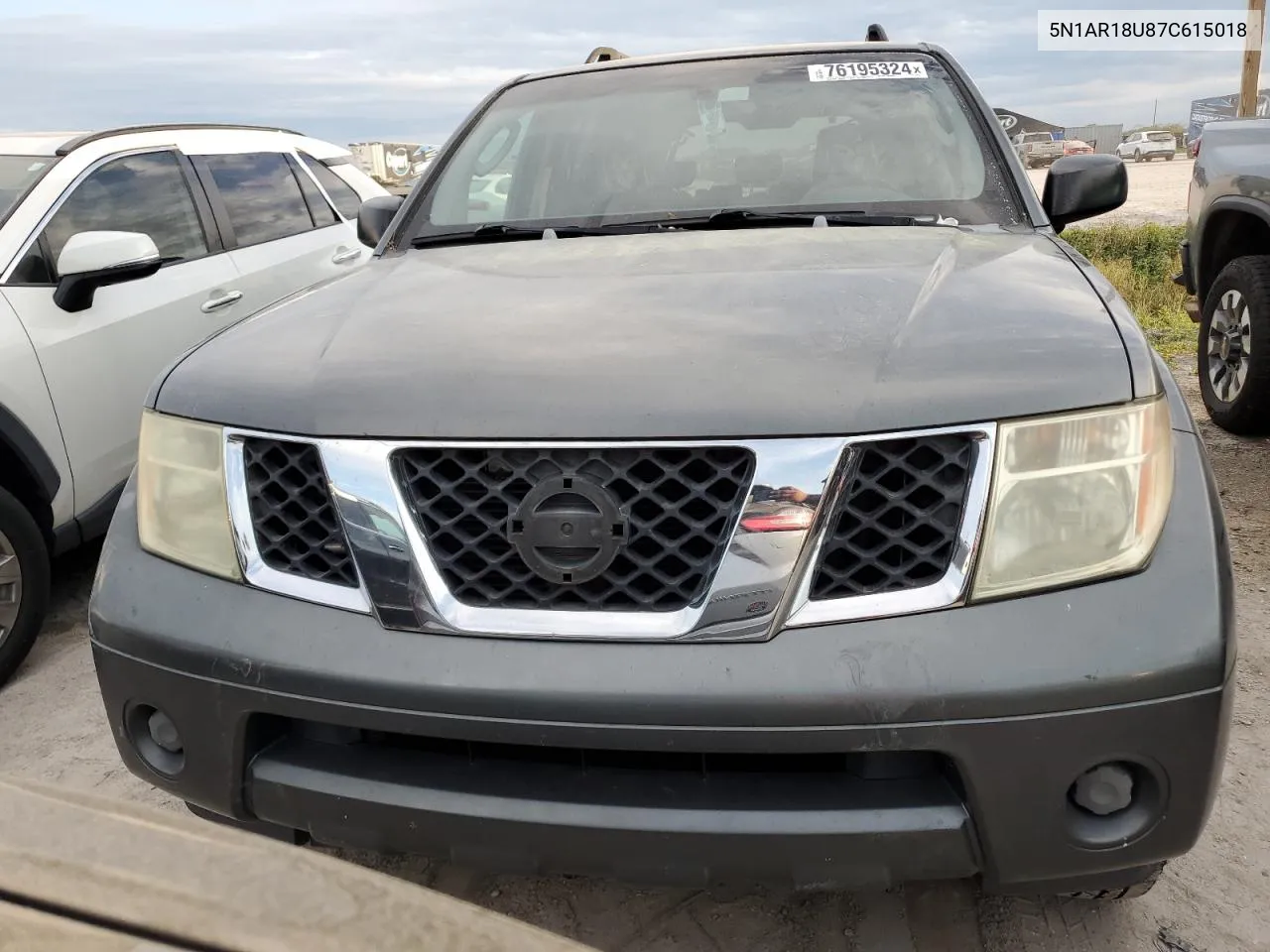 2007 Nissan Pathfinder Le VIN: 5N1AR18U87C615018 Lot: 76195324