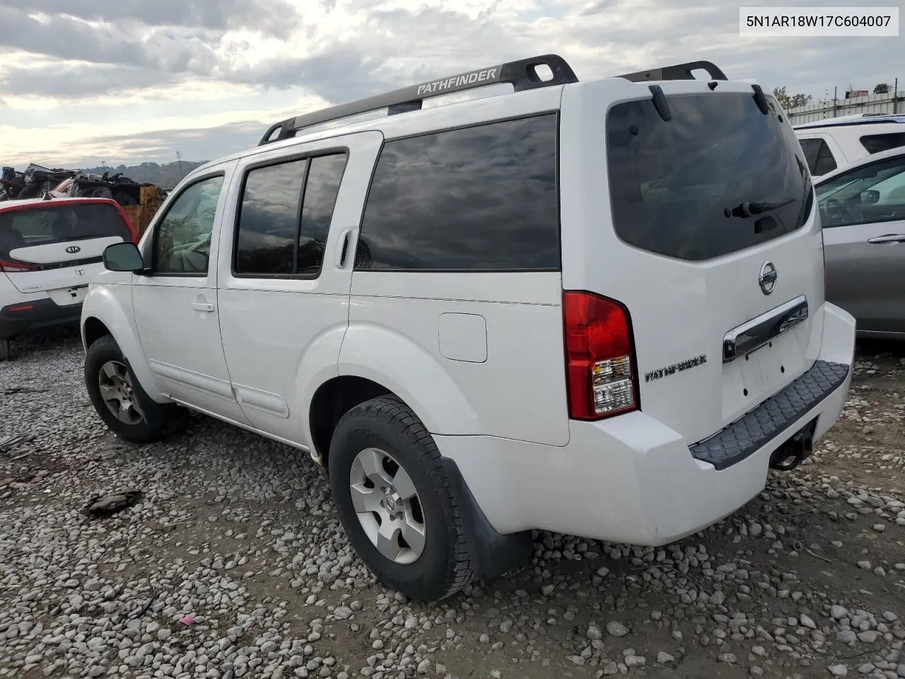 5N1AR18W17C604007 2007 Nissan Pathfinder Le