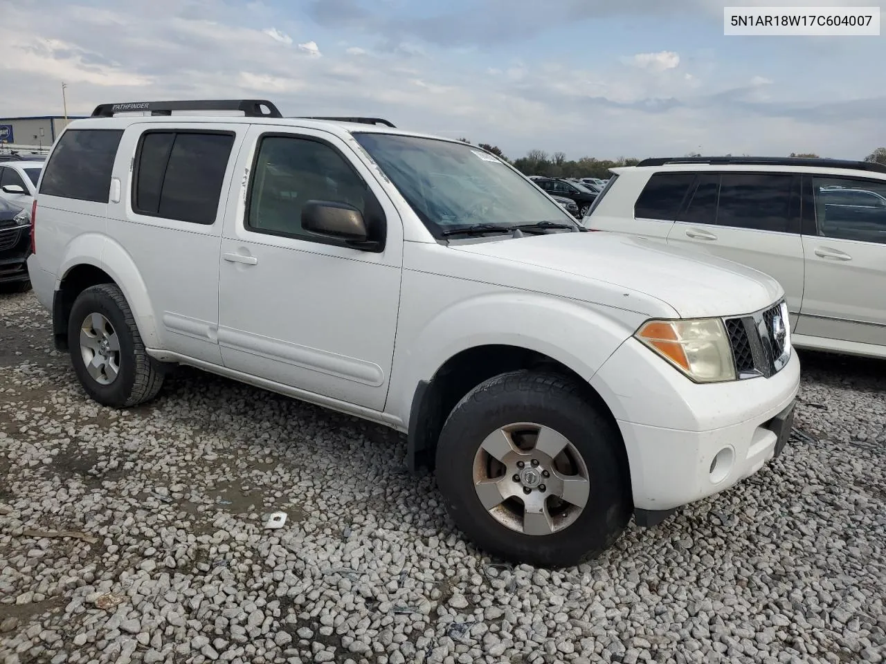 5N1AR18W17C604007 2007 Nissan Pathfinder Le