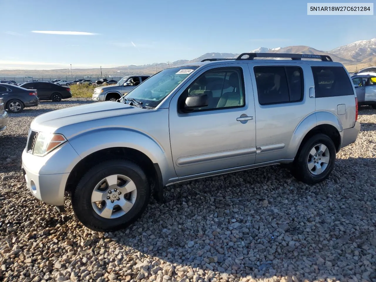 2007 Nissan Pathfinder Le VIN: 5N1AR18W27C621284 Lot: 78035204