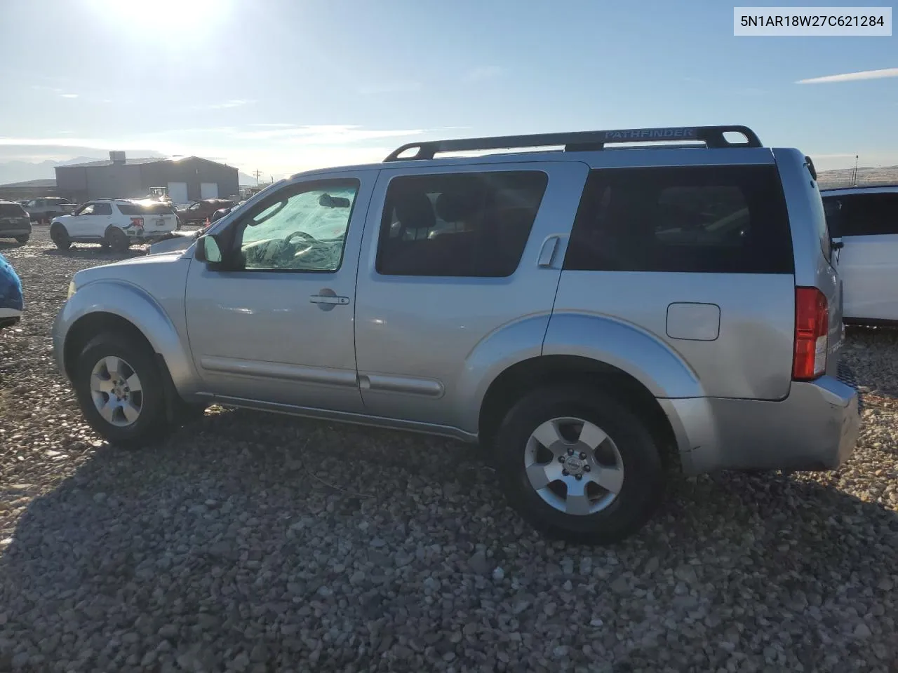 2007 Nissan Pathfinder Le VIN: 5N1AR18W27C621284 Lot: 78035204