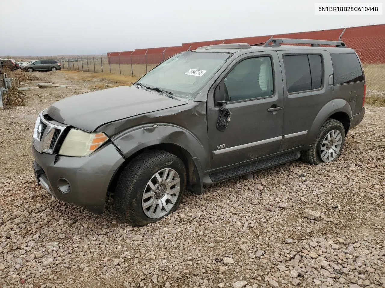 5N1BR18B28C610448 2008 Nissan Pathfinder Le