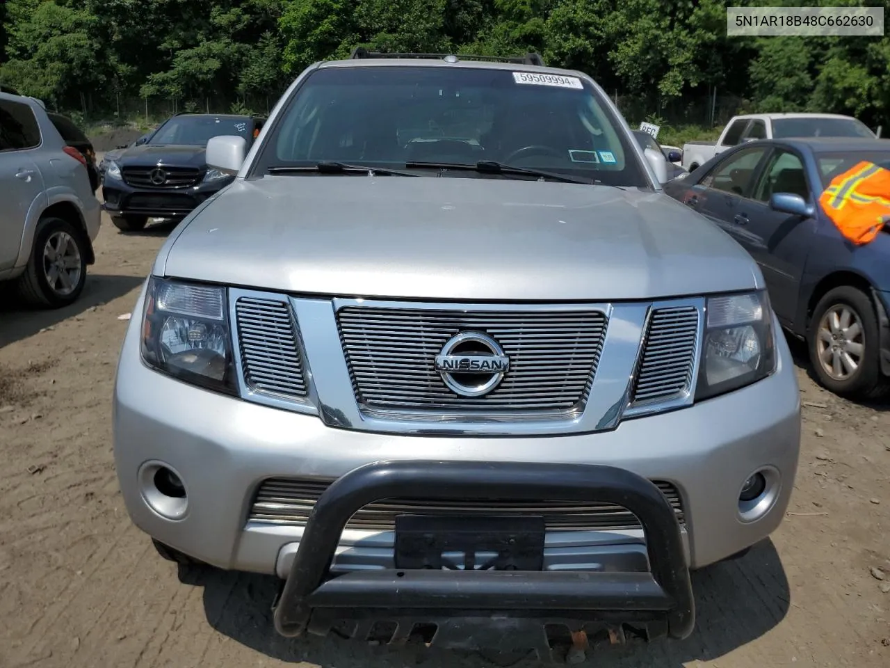 2008 Nissan Pathfinder S VIN: 5N1AR18B48C662630 Lot: 59509994