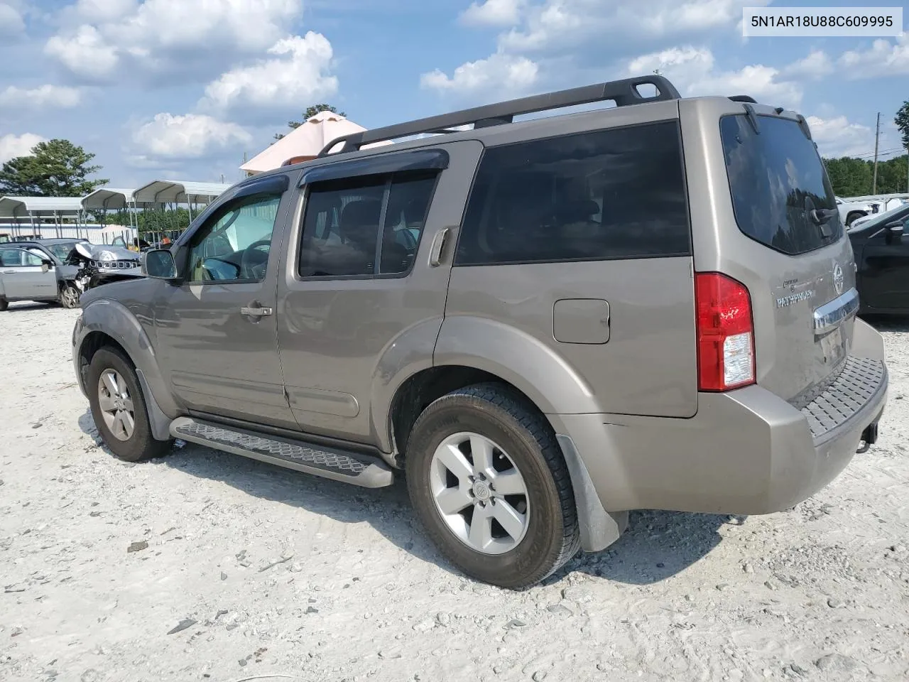 2008 Nissan Pathfinder S VIN: 5N1AR18U88C609995 Lot: 67039694