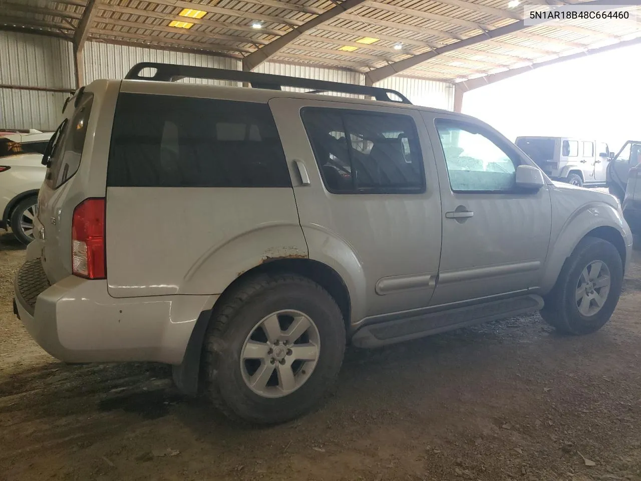 5N1AR18B48C664460 2008 Nissan Pathfinder S