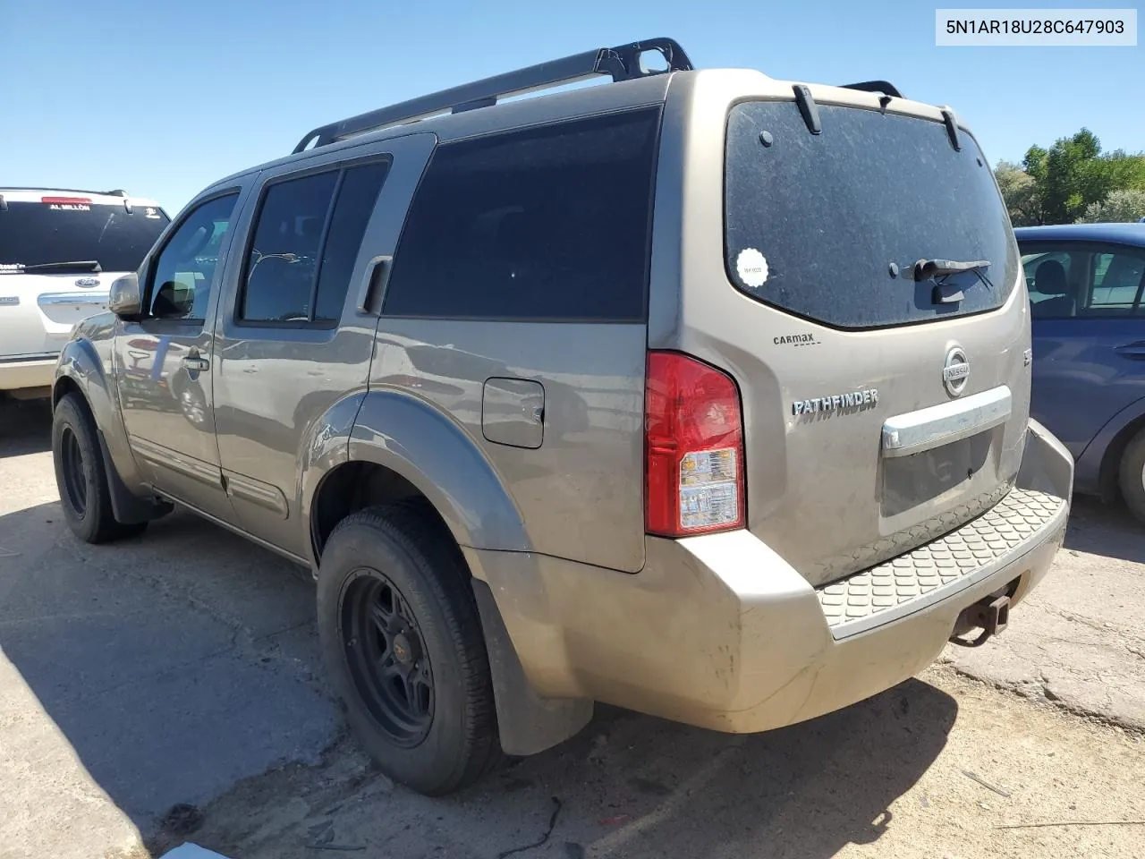 5N1AR18U28C647903 2008 Nissan Pathfinder S