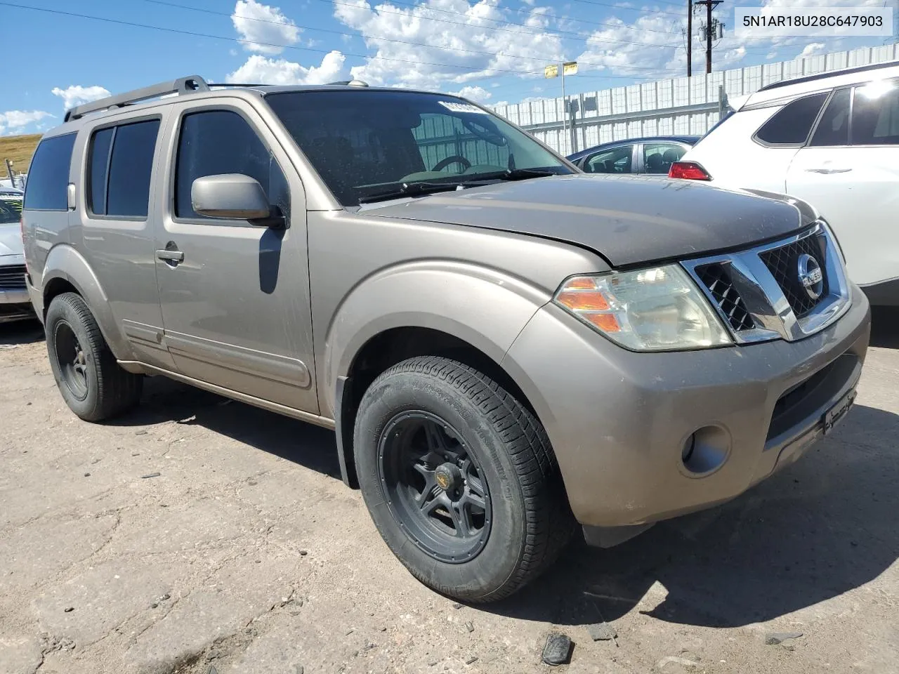 5N1AR18U28C647903 2008 Nissan Pathfinder S