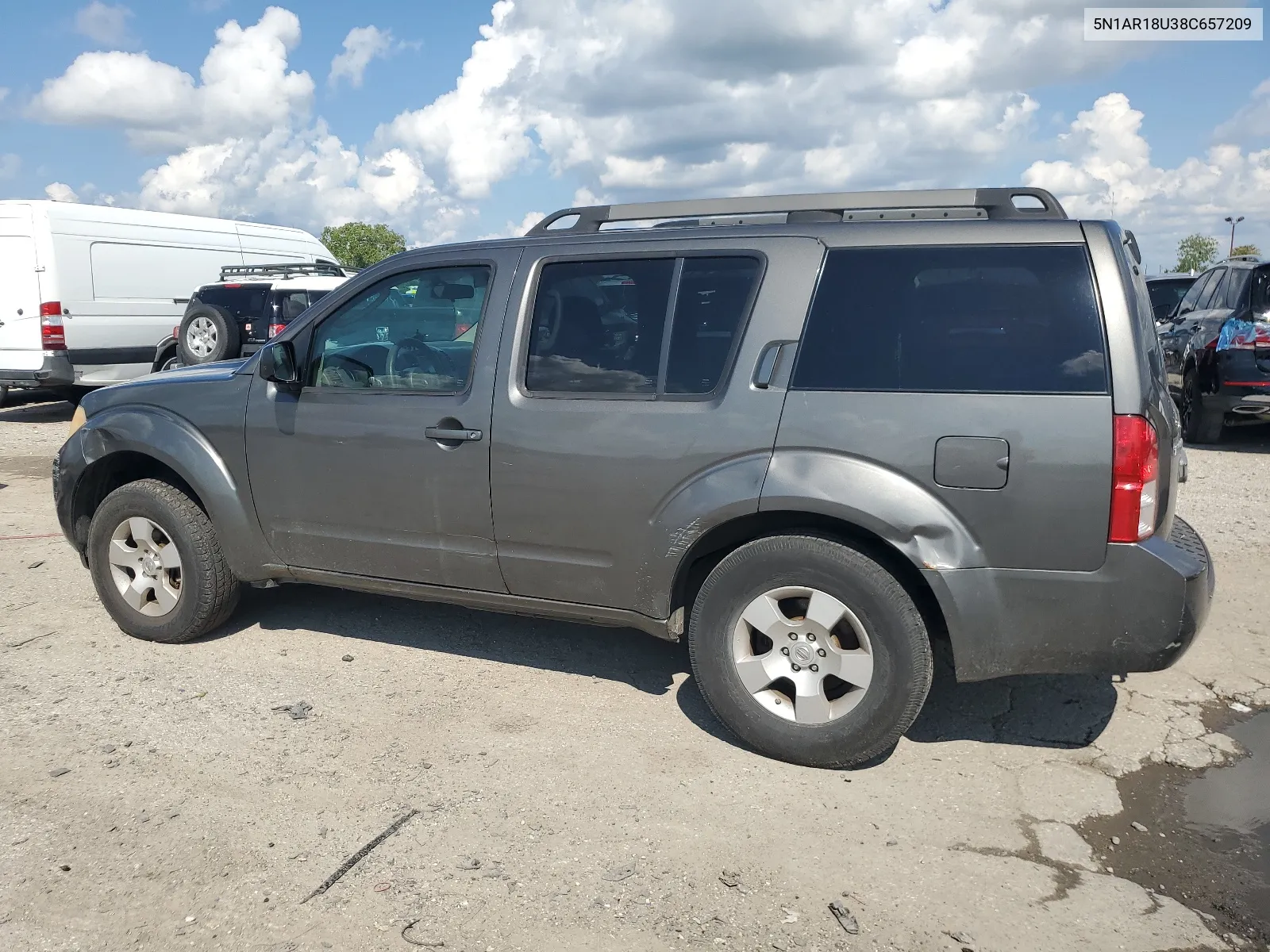 2008 Nissan Pathfinder S VIN: 5N1AR18U38C657209 Lot: 67910934