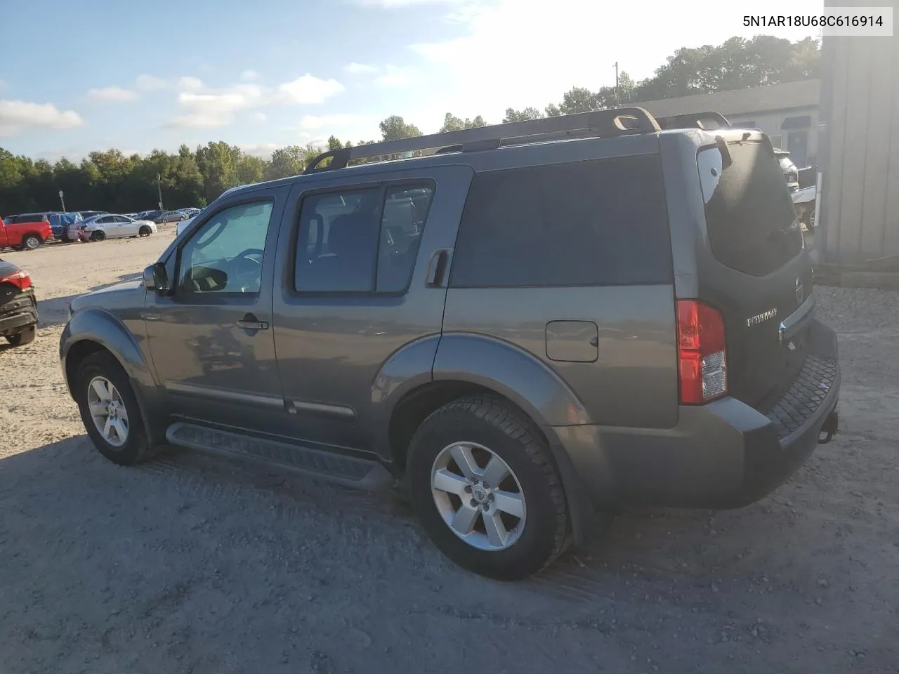 5N1AR18U68C616914 2008 Nissan Pathfinder S