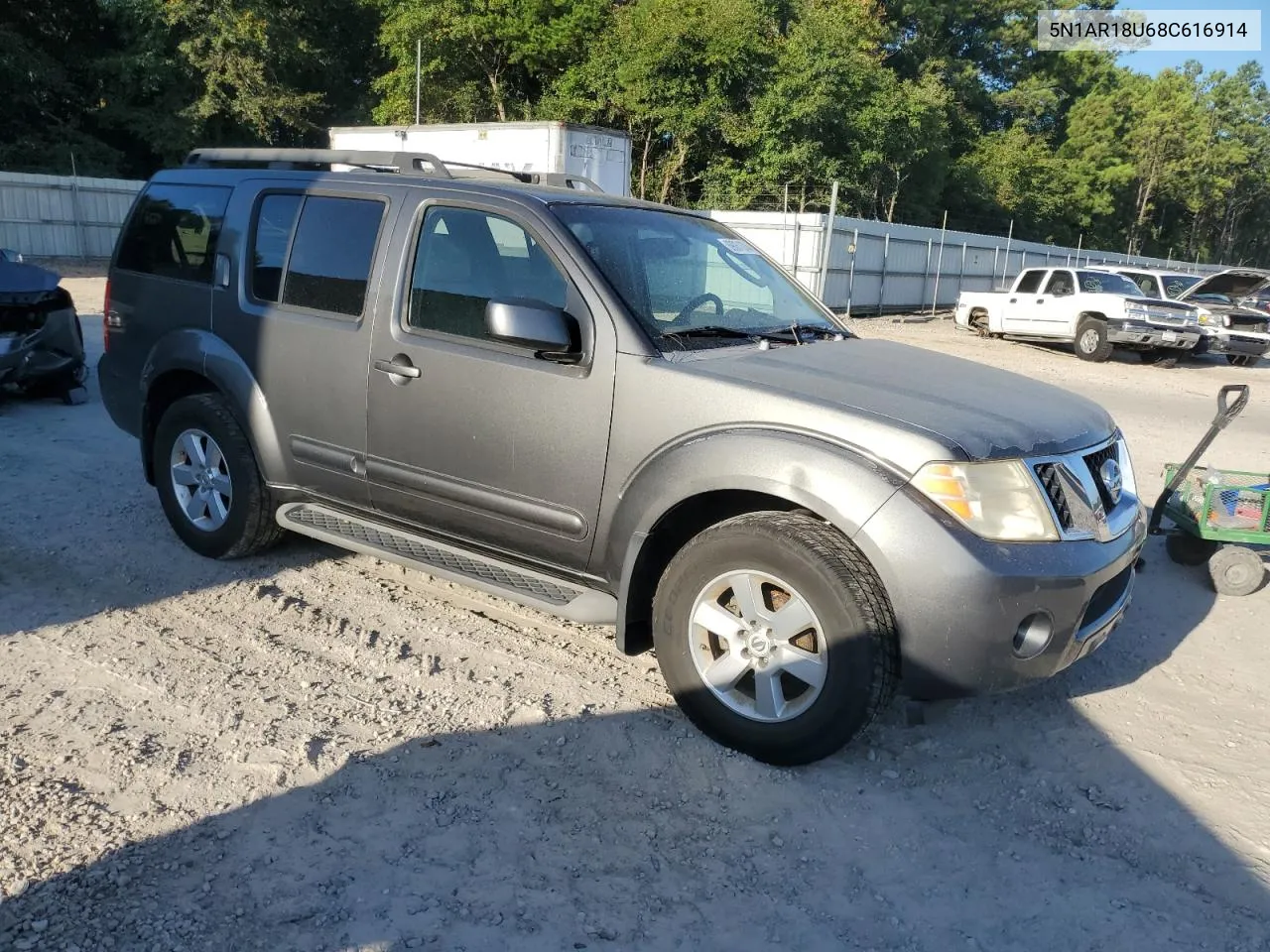 5N1AR18U68C616914 2008 Nissan Pathfinder S