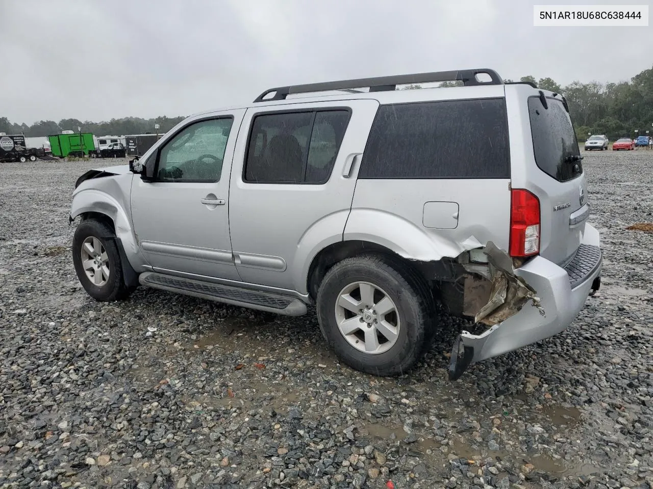 2008 Nissan Pathfinder S VIN: 5N1AR18U68C638444 Lot: 70639574