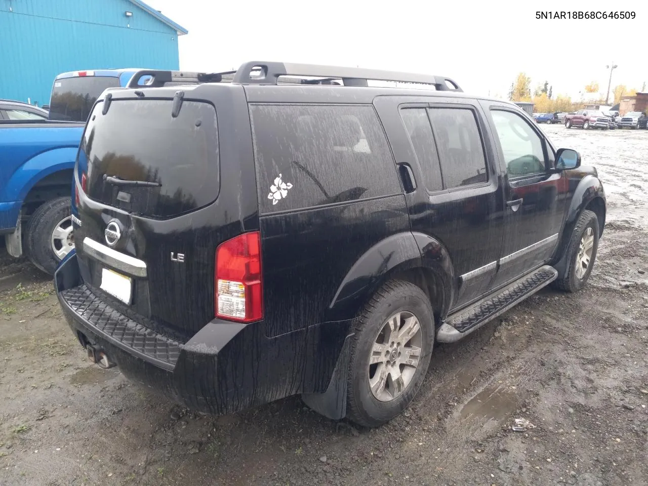 2008 Nissan Pathfinder S VIN: 5N1AR18B68C646509 Lot: 70809004