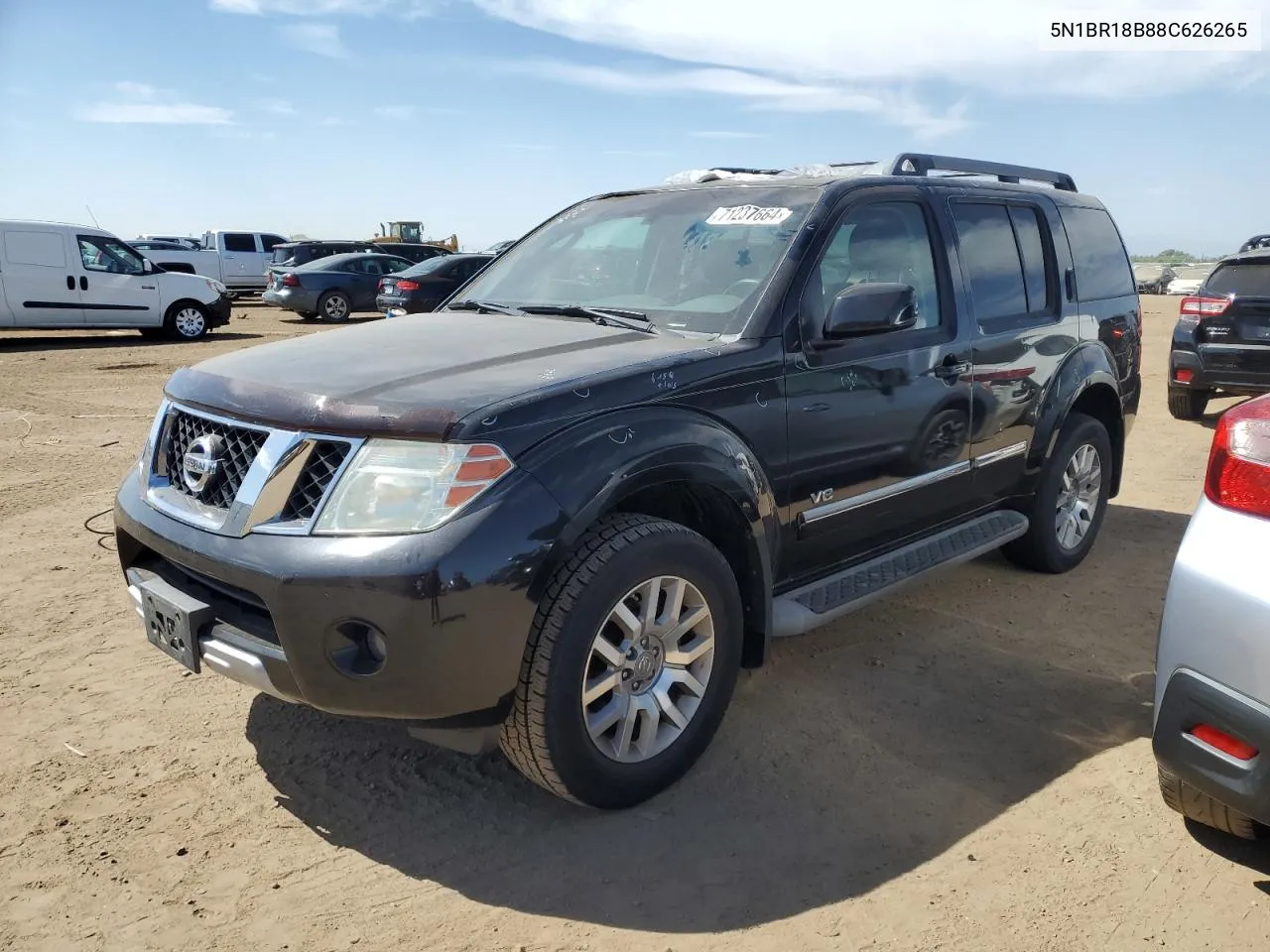 5N1BR18B88C626265 2008 Nissan Pathfinder Le