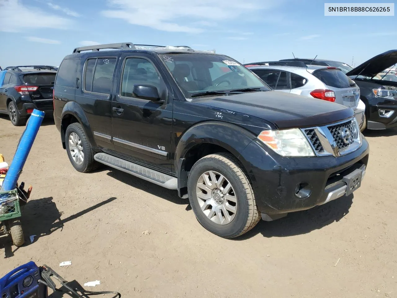 5N1BR18B88C626265 2008 Nissan Pathfinder Le