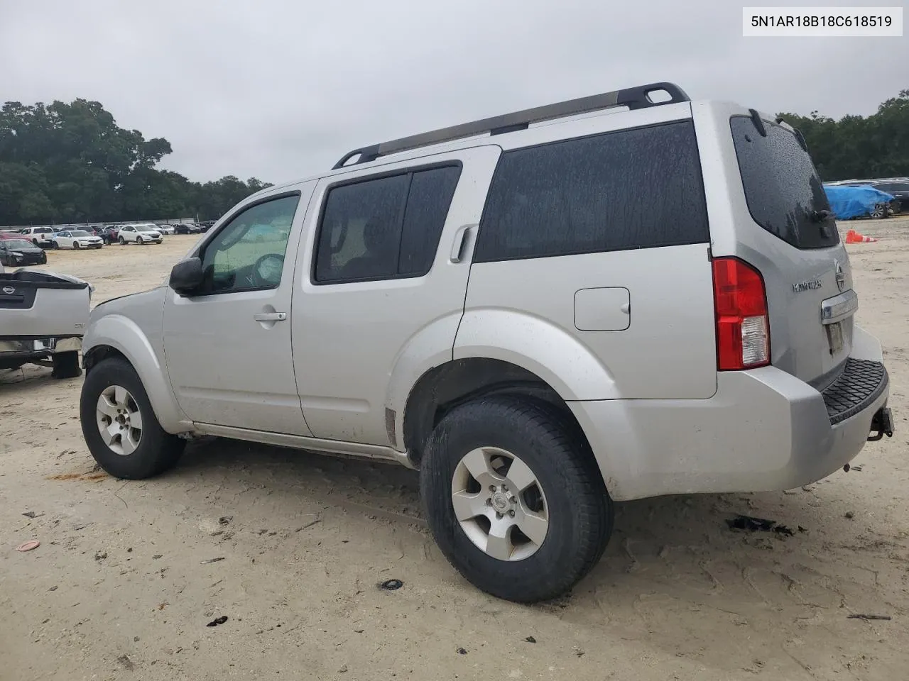 2008 Nissan Pathfinder S VIN: 5N1AR18B18C618519 Lot: 71600844