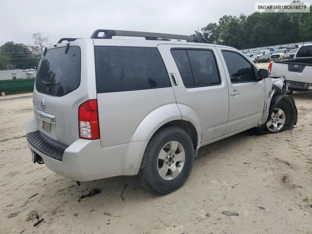 5N1AR18B18C618519 2008 Nissan Pathfinder S