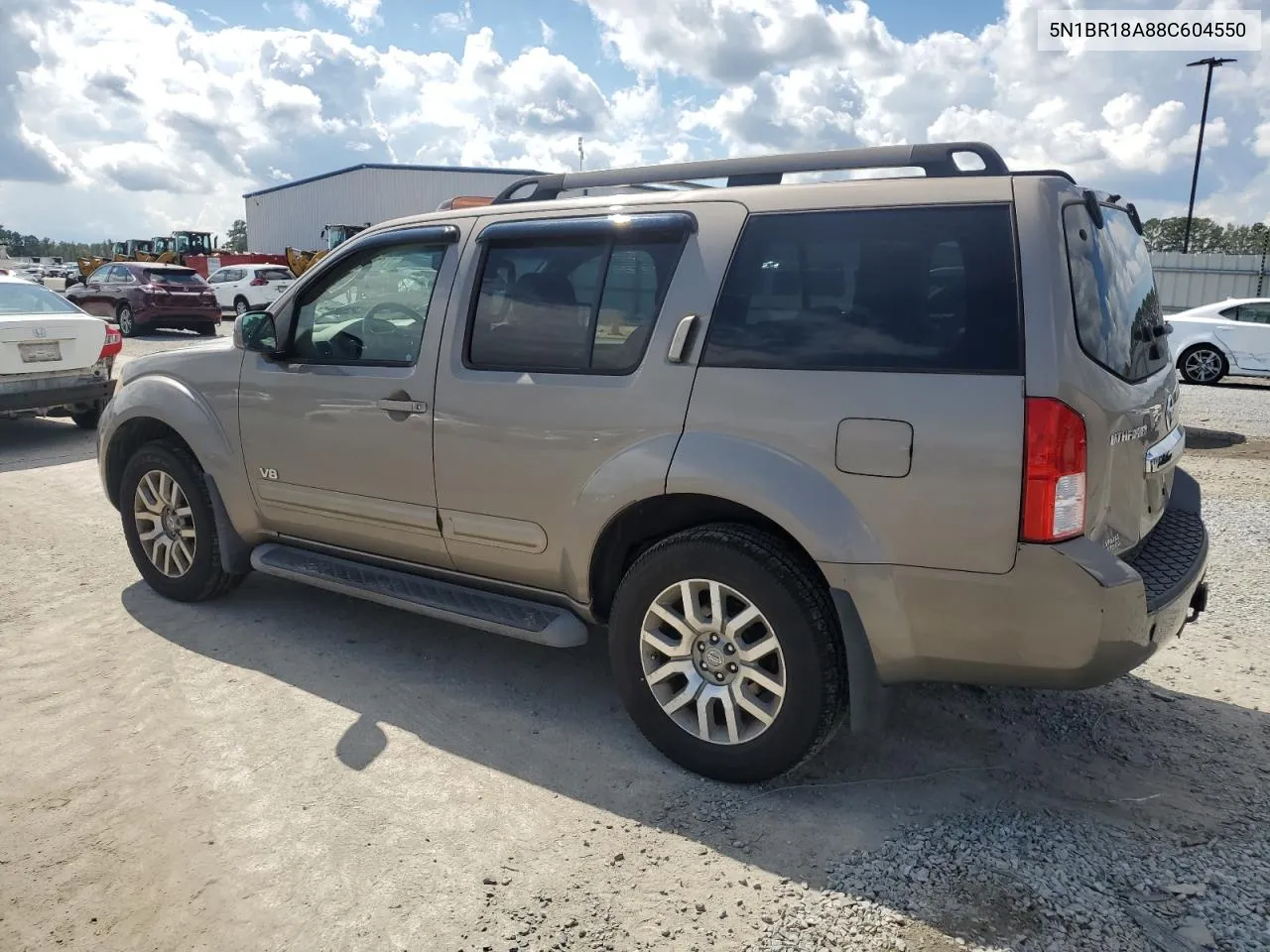 5N1BR18A88C604550 2008 Nissan Pathfinder Le