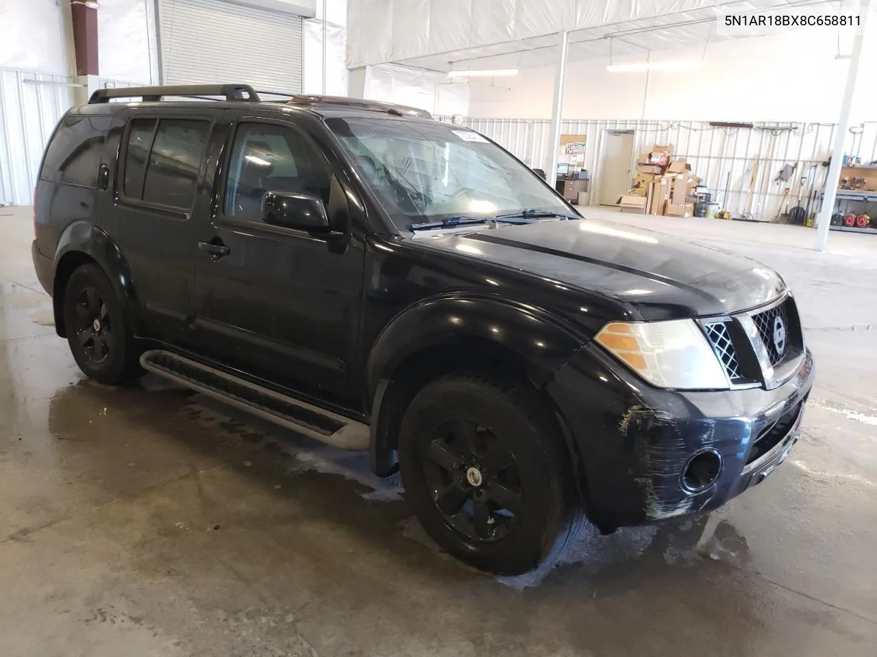 2008 Nissan Pathfinder S VIN: 5N1AR18BX8C658811 Lot: 72025414