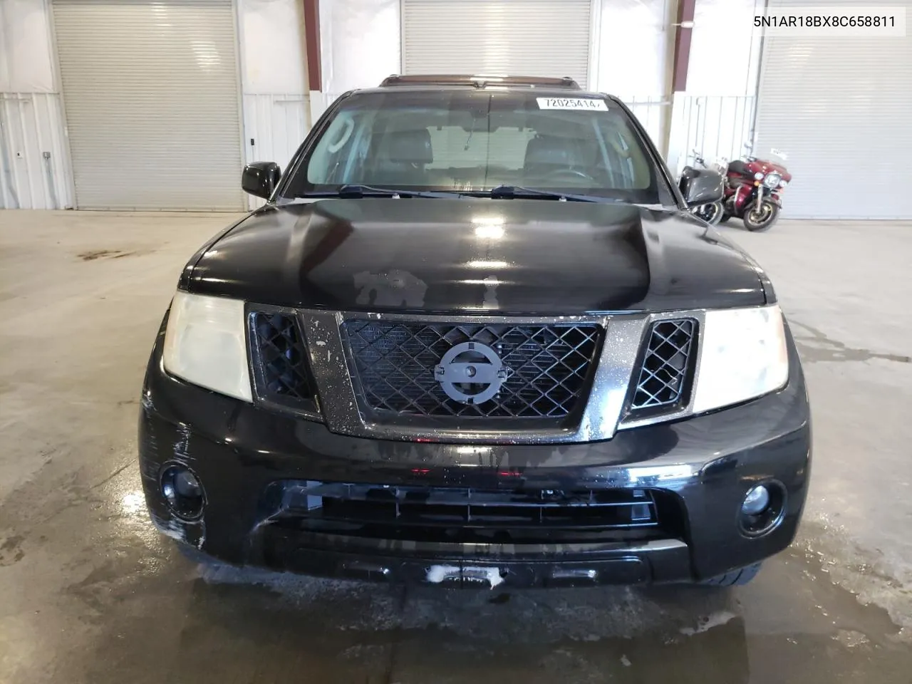 2008 Nissan Pathfinder S VIN: 5N1AR18BX8C658811 Lot: 72025414