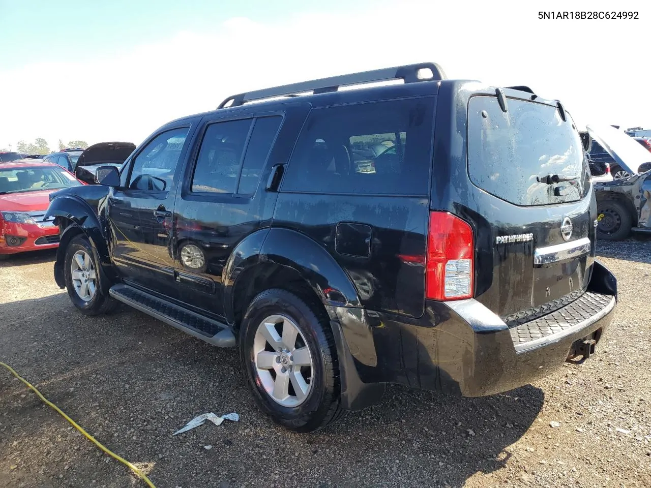 2008 Nissan Pathfinder S VIN: 5N1AR18B28C624992 Lot: 72973324