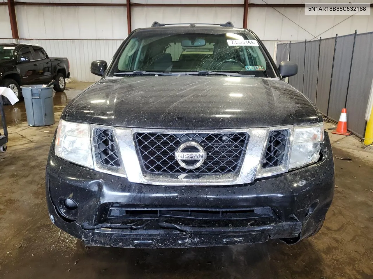 2008 Nissan Pathfinder S VIN: 5N1AR18B88C632188 Lot: 73508144