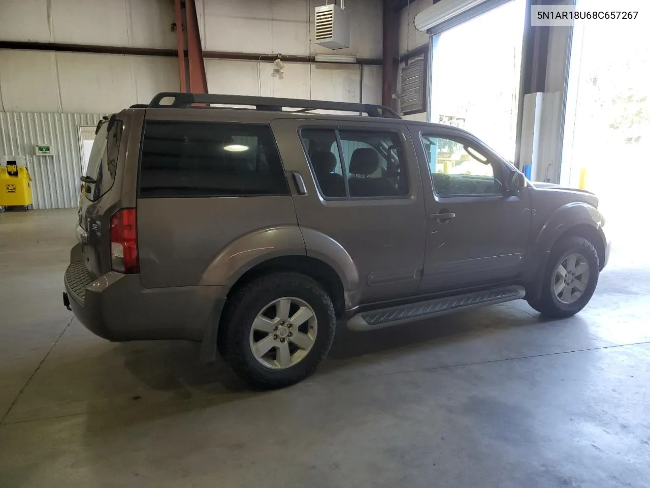 2008 Nissan Pathfinder S VIN: 5N1AR18U68C657267 Lot: 75853594