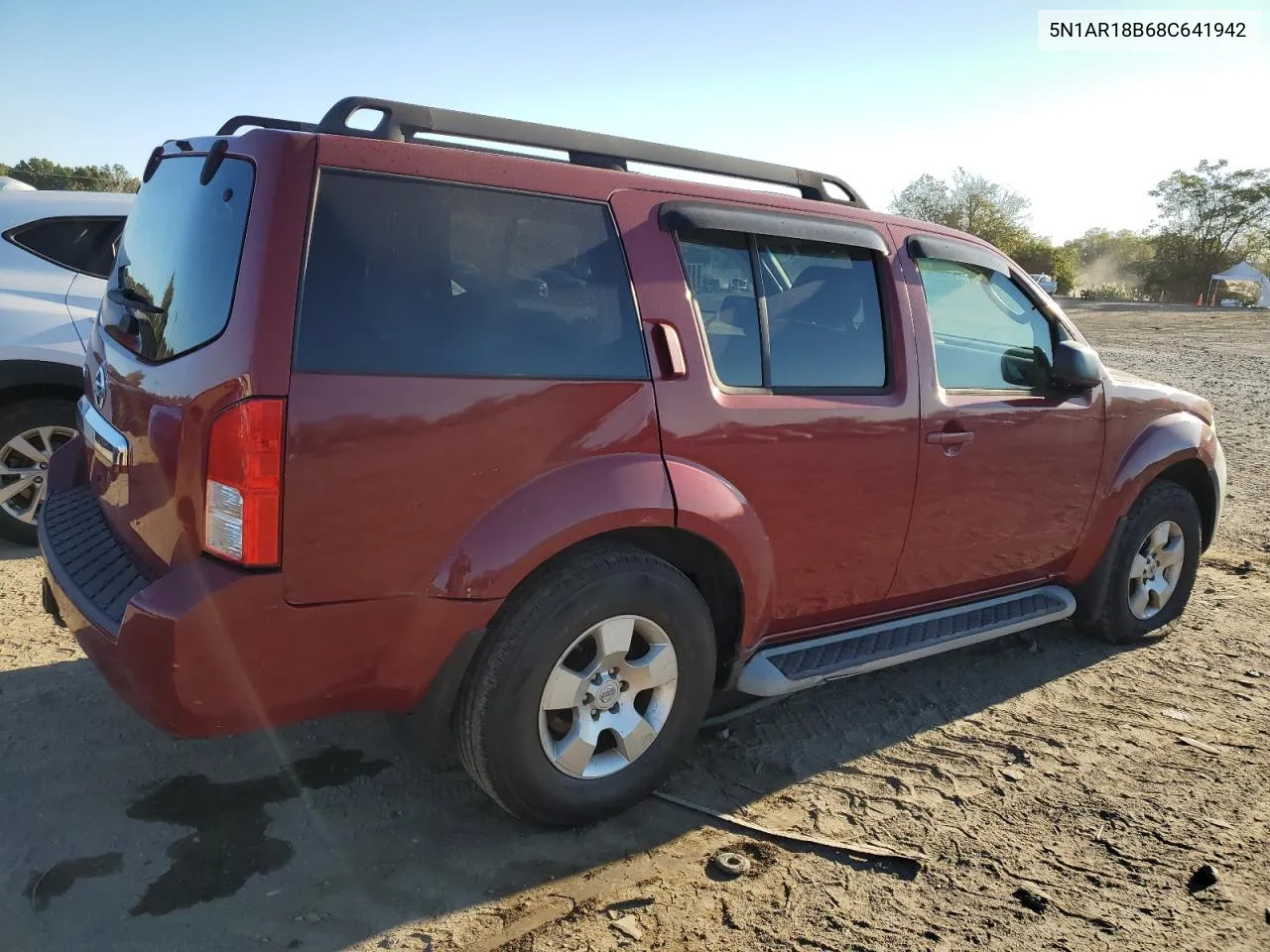 2008 Nissan Pathfinder S VIN: 5N1AR18B68C641942 Lot: 76265674