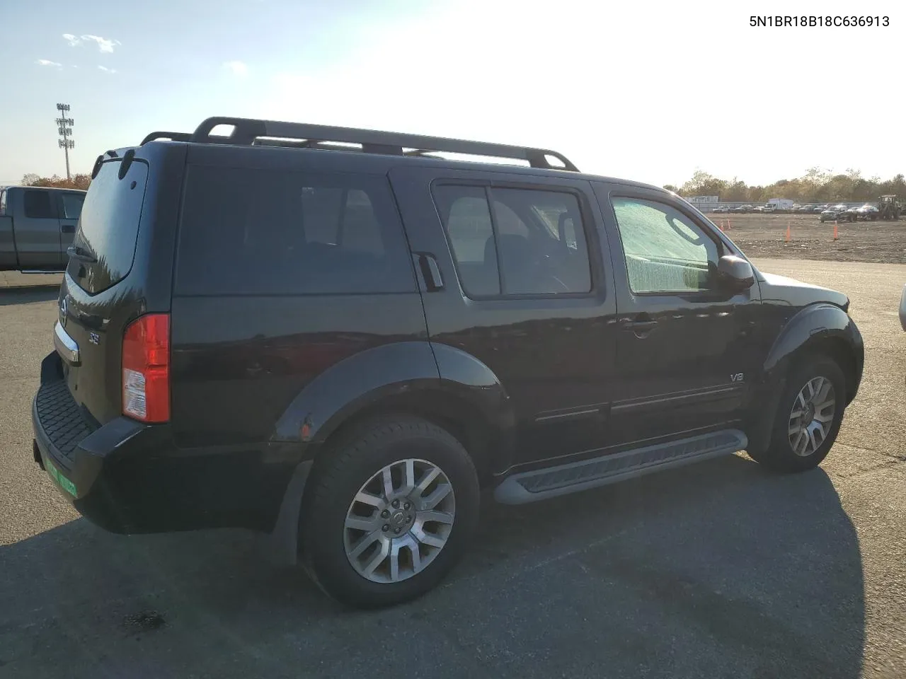 2008 Nissan Pathfinder Le VIN: 5N1BR18B18C636913 Lot: 77346774