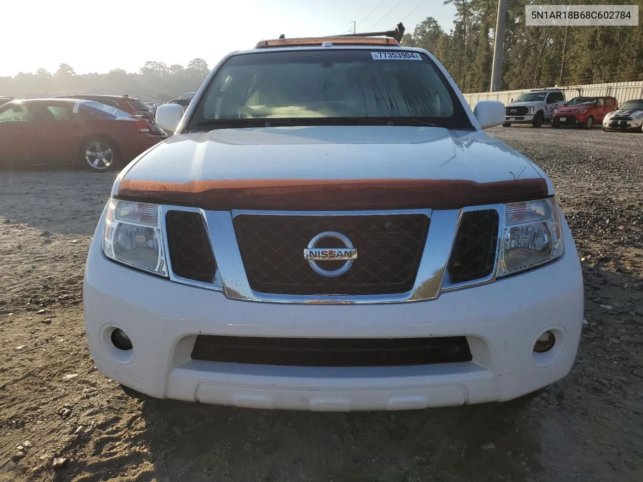 2008 Nissan Pathfinder S VIN: 5N1AR18B68C602784 Lot: 77353904