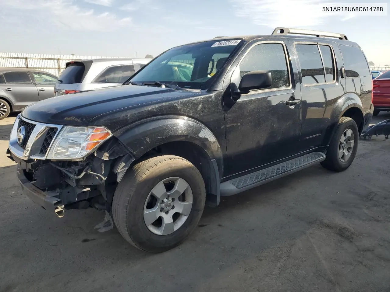 2008 Nissan Pathfinder S VIN: 5N1AR18U68C614788 Lot: 78062774